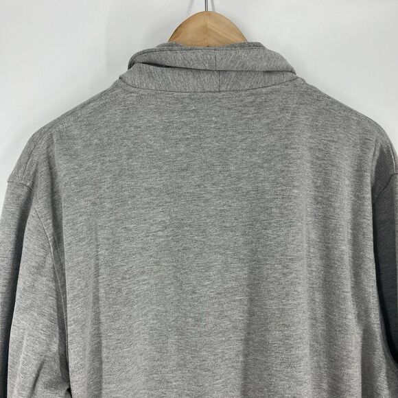 Ted Baker London Sweater Size 6 XXL Mens Berdnor Gray Shawl Collar Cardigan Knit - Picture 5 of 7